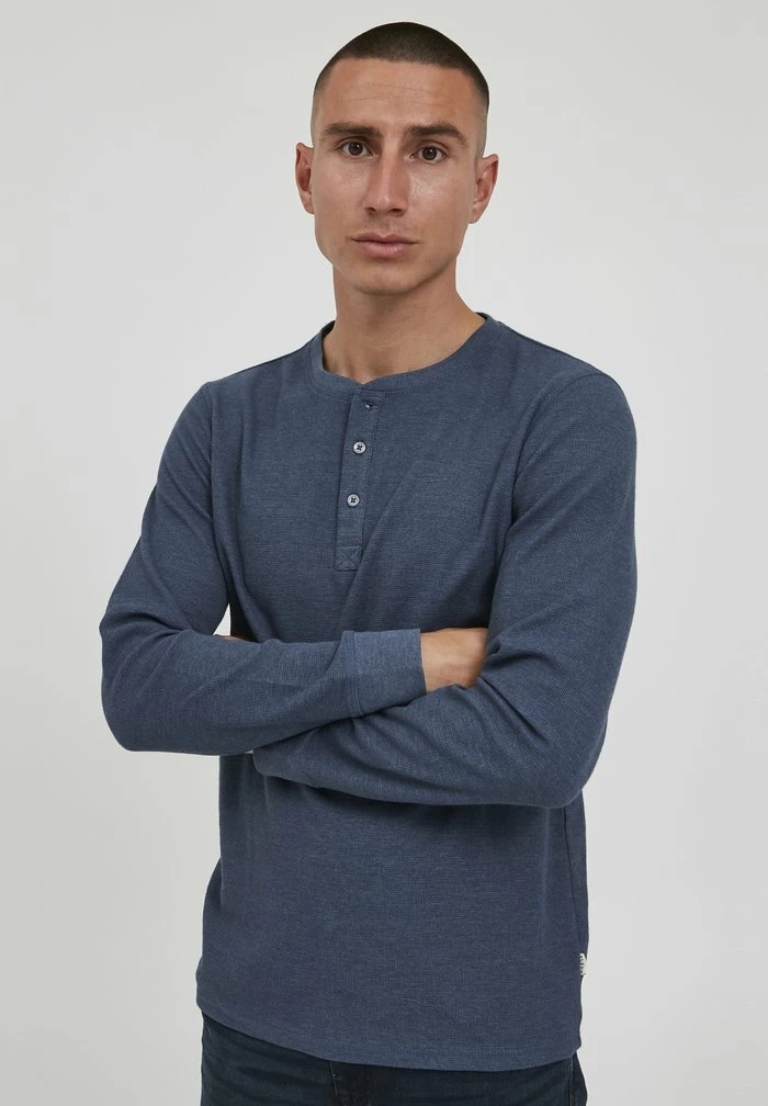 Promo 🔥 Blend BHALFRED - T-shirt à Manches Longues - Ensign Blue 👏