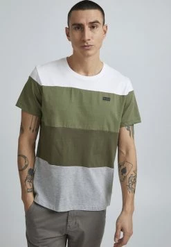 Budget 😀 Blend BHTEE - T-shirt Imprimé - Olive Night 🎉