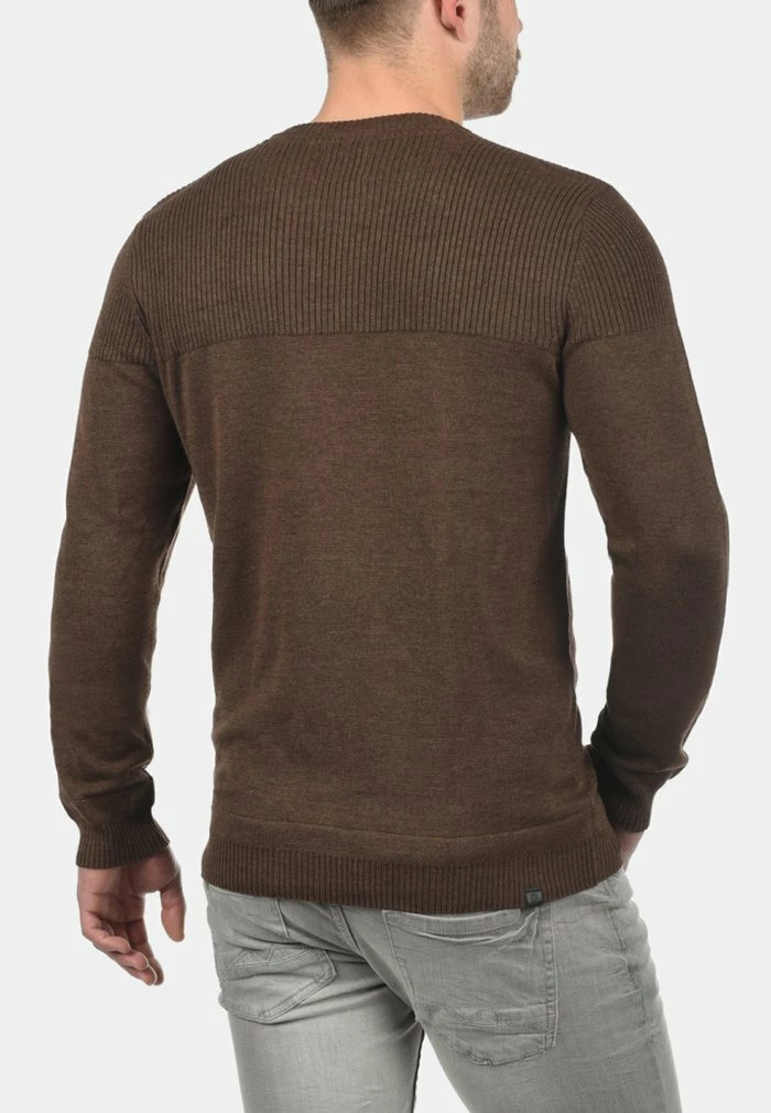 Le moins cher 🤩 Blend BHFRANKLIN - Pullover - Mocca Mix 🌟 – Image 2