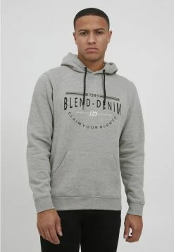 Acheter ⭐ Blend BHSWEATSHIRT - Sweat à Capuche - Stone Mix 😍