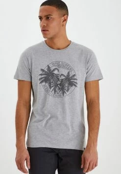 Bon marché ⌛ Blend DAVIS - T-shirt Imprimé - Stone Mix 🎉