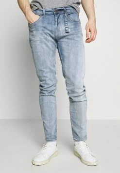 Meilleure vente 🌟 Blend TWISTER - Jean Slim - Denim Bleach Blue 🔔