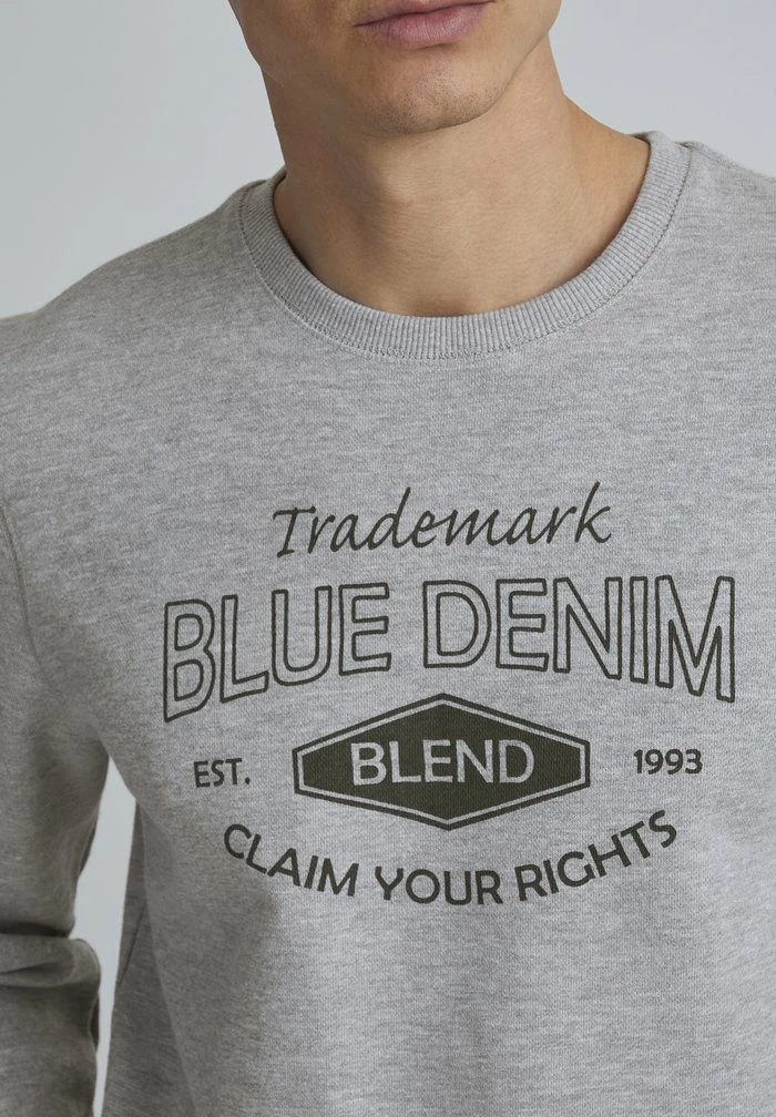 De gros 🔔 BLEND - Sweatshirt - Stone Mix 🎁 – Image 5