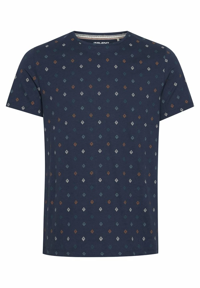 Bon marché 🎁 Blend T-shirt Imprimé - Blue 💯 – Image 6