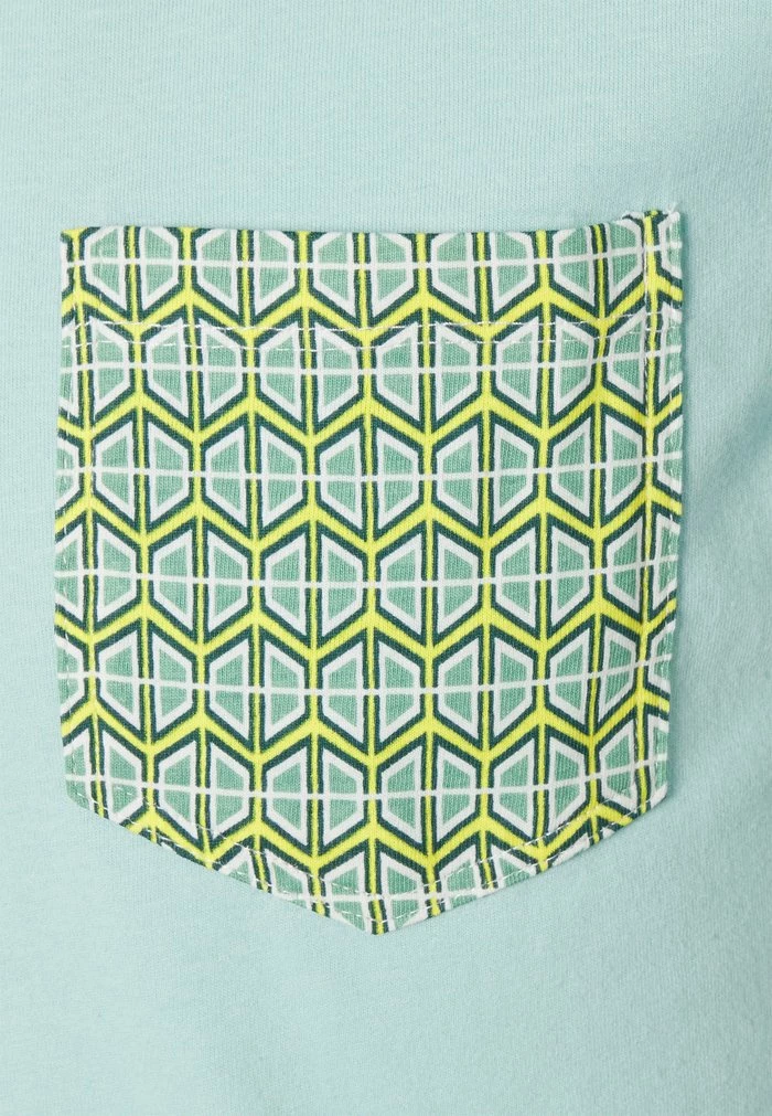 Le moins cher đ Blend TEE - T-shirt Imprimé - Canal Blue â â Image 5