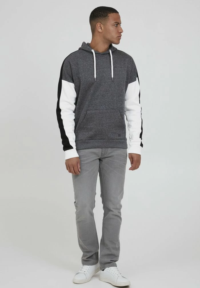 Offres ⭐ Blend BHSWEATSHIRT - Sweat à Capuche - Charcoal Mix 😍 – Image 2