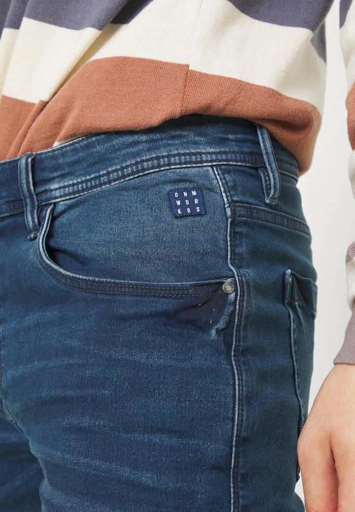 Remise 🔥 Blend TWISTER FIT JOGG - 👖 Jeans Fuselé - Denim Middle Blue 👏 – Image 5