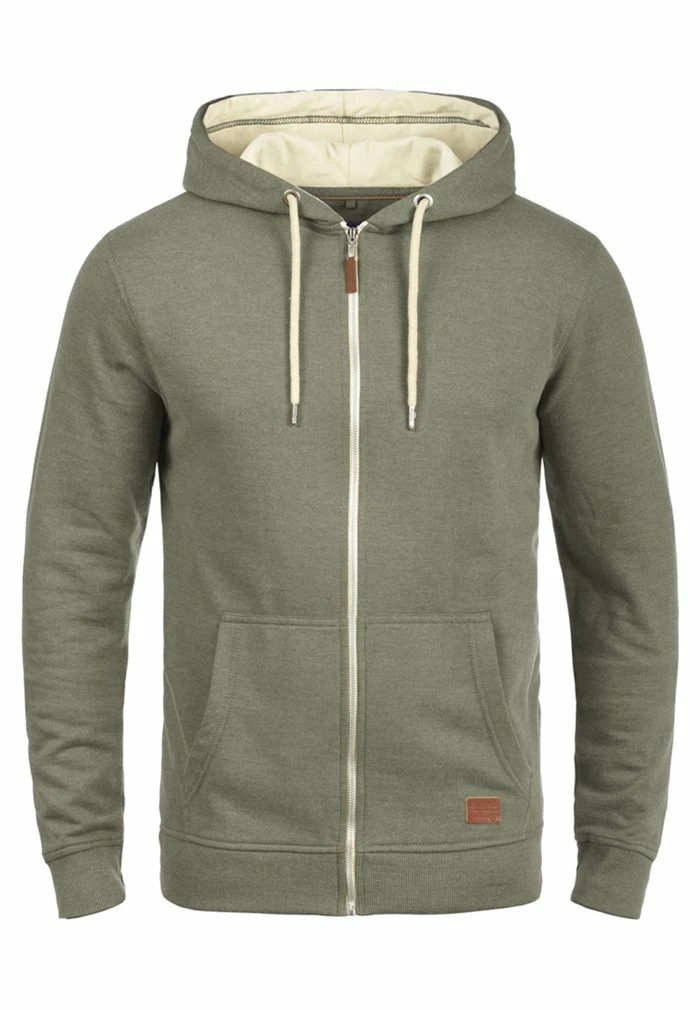 Le moins cher 🎁 Blend HULKER - Sweat à Capuche Zippé - Olive 🎉 – Image 4