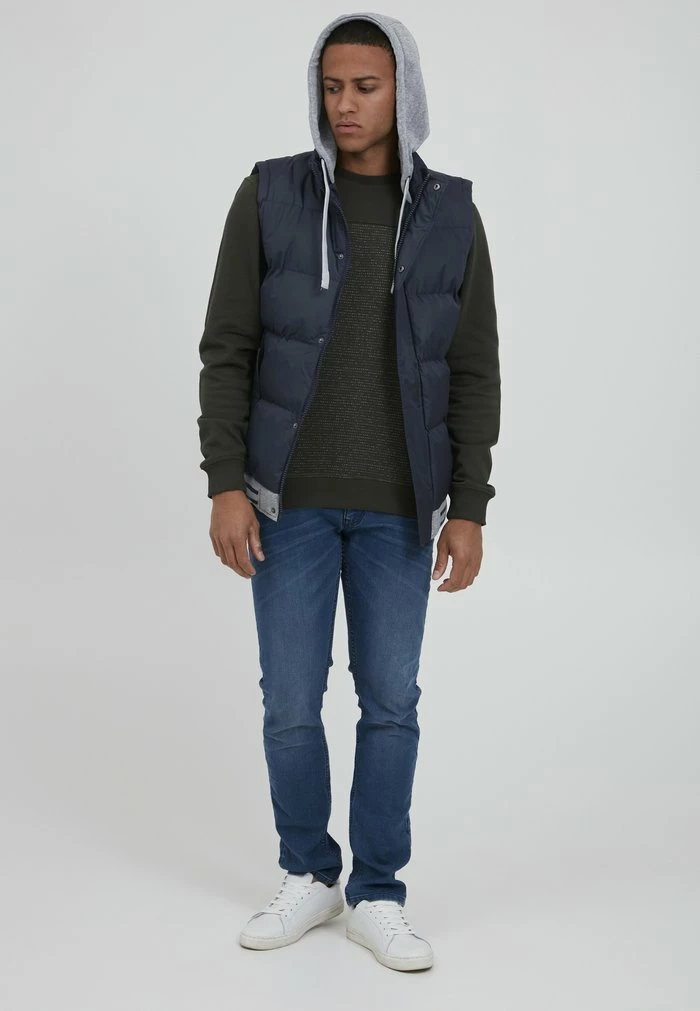 Remise 🤩 Blend BHOUTERWEAR - Veste Sans Manches -👗 Dress Blues ✨ – Image 2