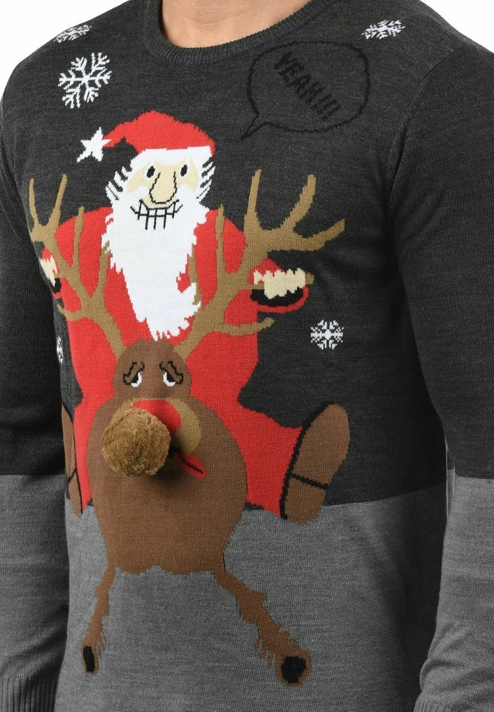 Sortie 🤩 Blend BHRUDOLPH - Pullover - Charcoal/s 👏 – Image 3