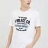 Coupon 🎉 Blend BHTEE - T-shirt Imprimé - Bright White 🔥