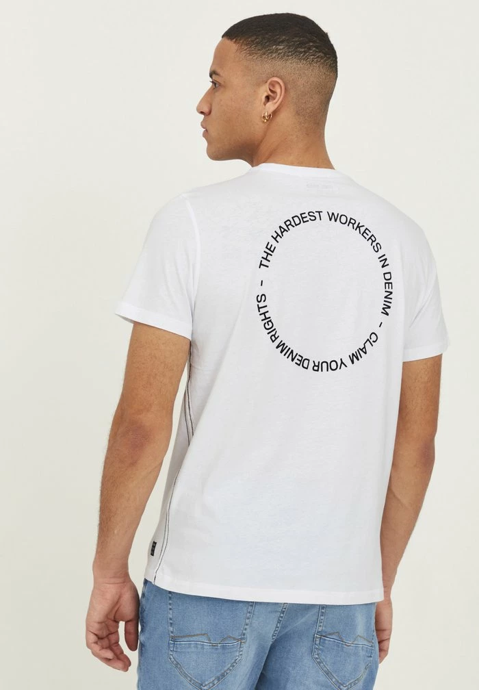 Sortie 🎉 Blend BHTEE - T-shirt Imprimé - Bright White ⭐ – Image 3