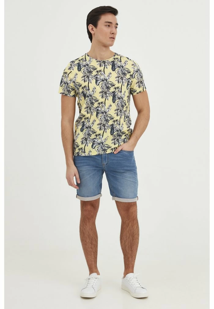 Grosses soldes 👏 Blend BHTEE - T-shirt Imprimé - Pale Banana 🌟 – Image 2