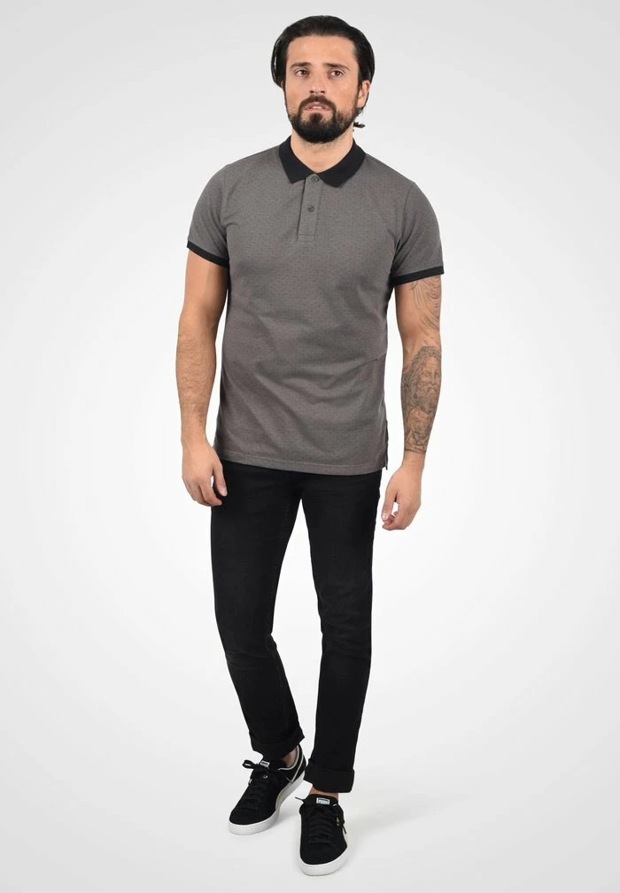 Nouveau 🌟 Blend BHALARON - Polo - Pewter Mix 👍 – Image 2