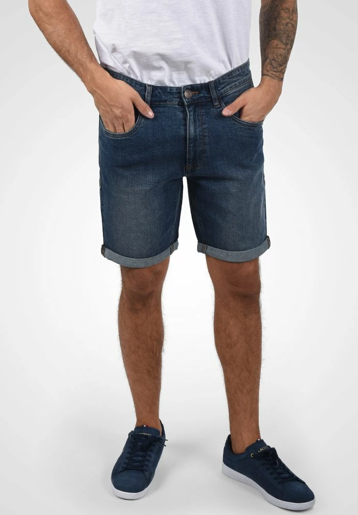 Le moins cher 💯 Blend BHJOEL - Short En Jean - Denim Middleblue 🎁