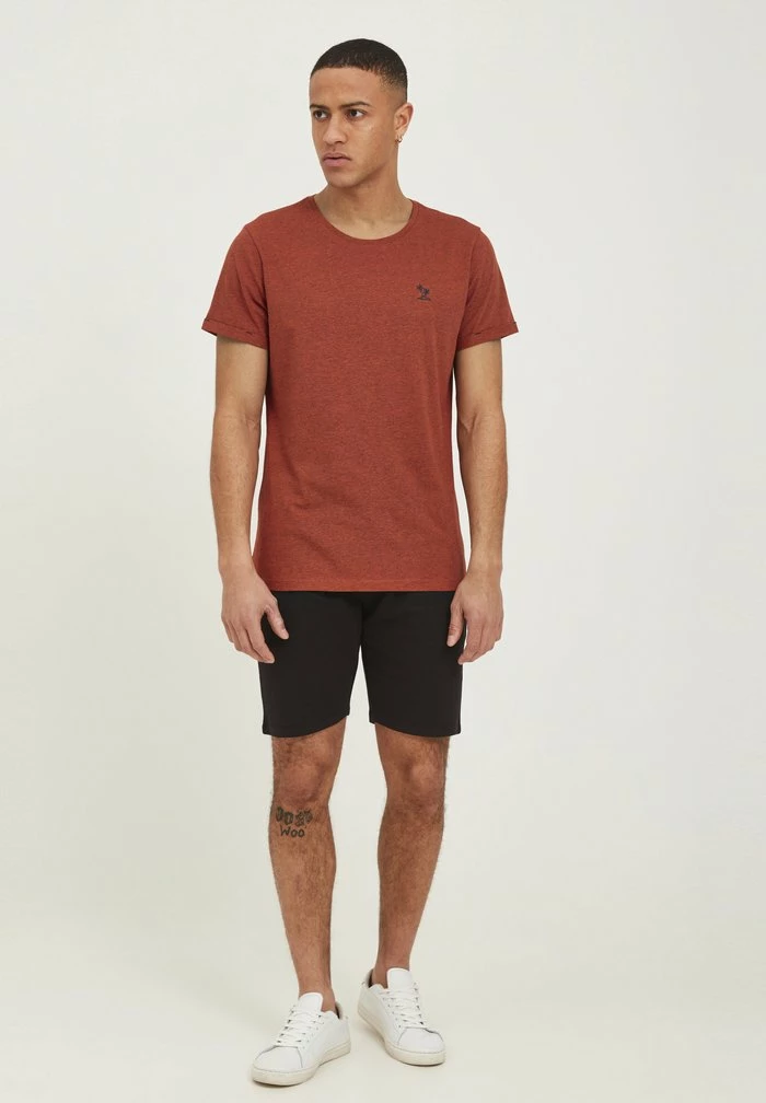 Meilleure vente 😀 Blend BHGILA - T-shirt Basique - Mandarin Red 🧨 – Image 2