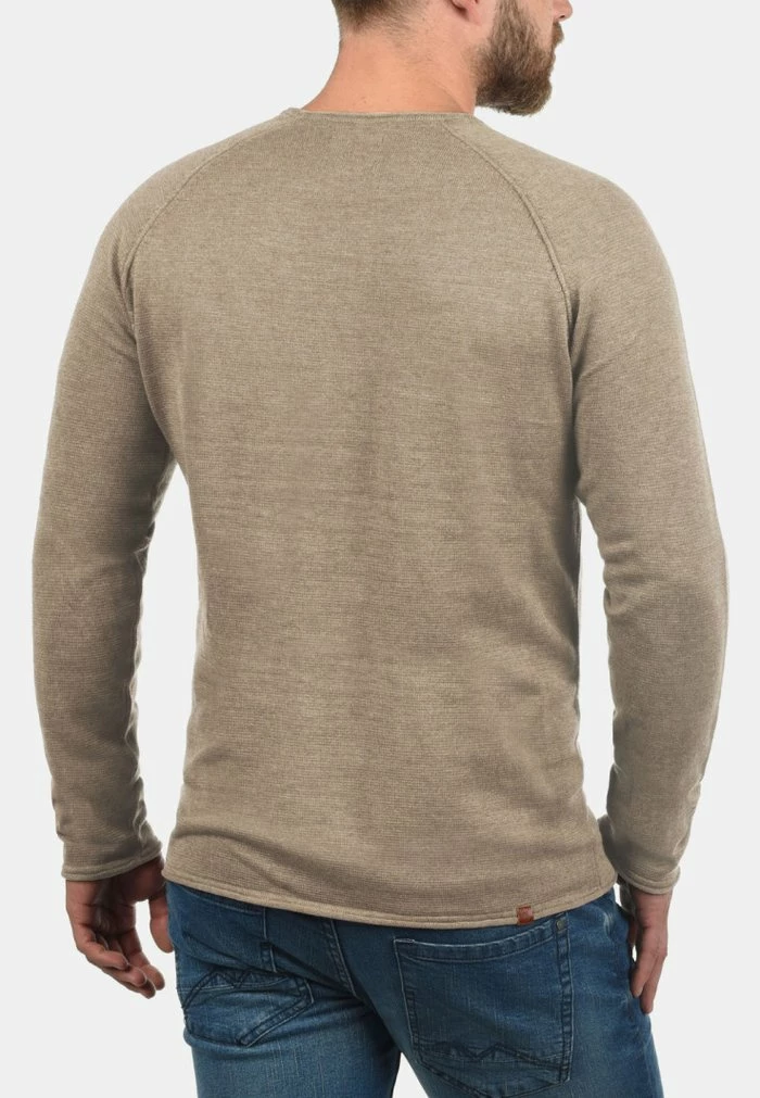 Meilleur prix 🛒 Blend BHJOHN - Pullover - Beige Brow 🛒 – Image 2