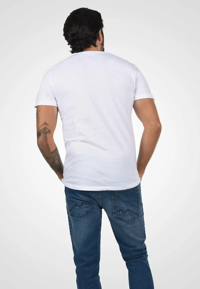 Le moins cher 🔥 Blend BHTEE - T-shirt Imprimé - White 🧨 – Image 3