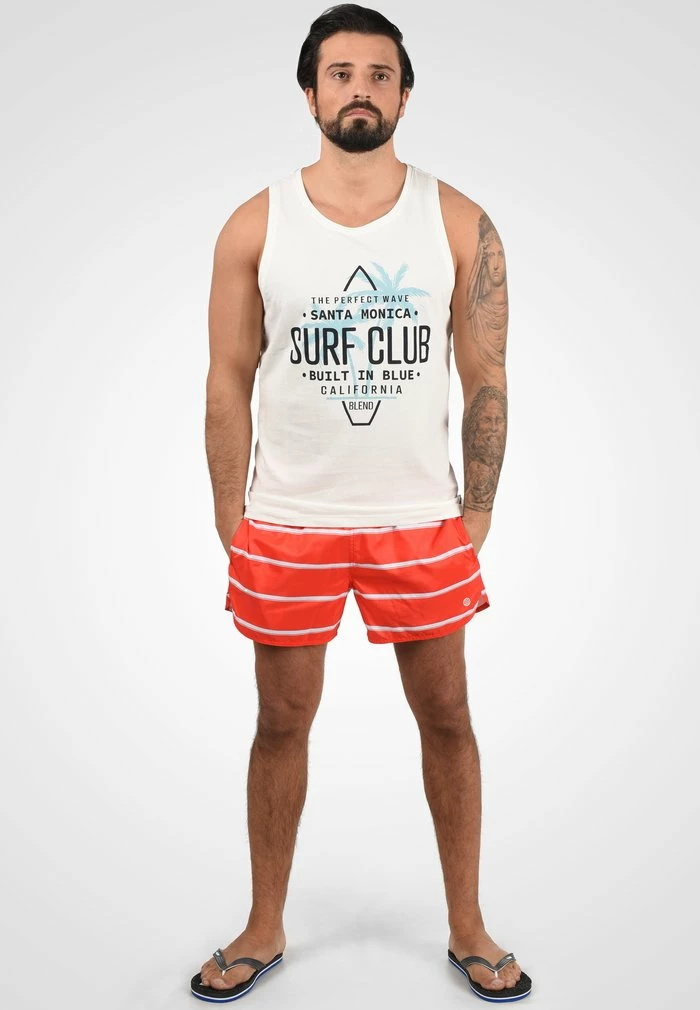 Budget 👏 Blend BHSALVIO - Short De Bain - Grenadine Red ❤️ – Image 2