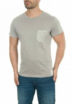 Meilleur prix 🌟 Blend BHTOBI - T-shirt Imprimé - Drizzle Grey 👍