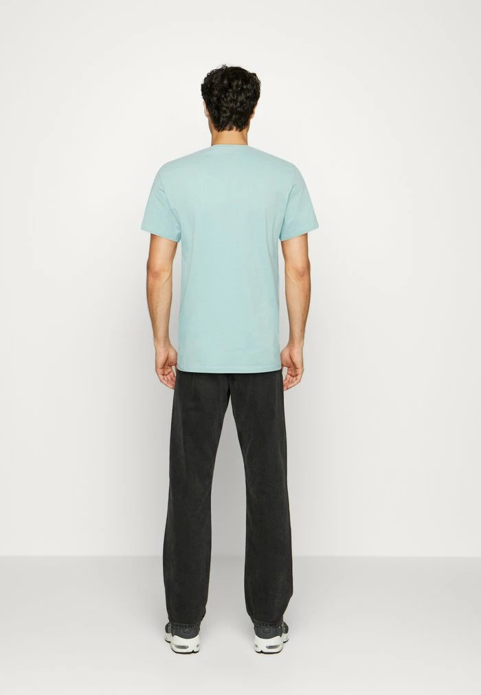 Le moins cher đ Blend TEE - T-shirt Imprimé - Canal Blue â â Image 3