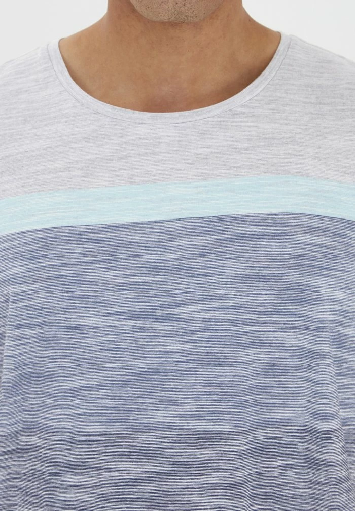 Le moins cher 🧨 Blend JAKOB - T-shirt Imprimé - Dark Denim 😍 – Image 4