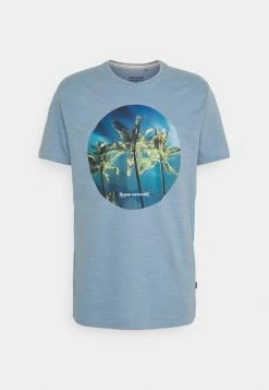 Acheter 👍 Blend BHTEE - T-shirt Imprimé - Faded Denim 👍