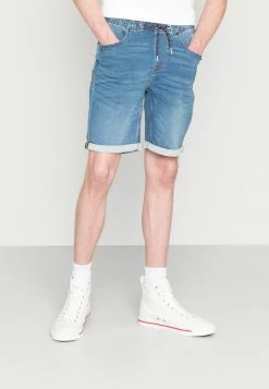 De gros ❤️ Blend Short En Jean - Denim Middle Blue ⭐