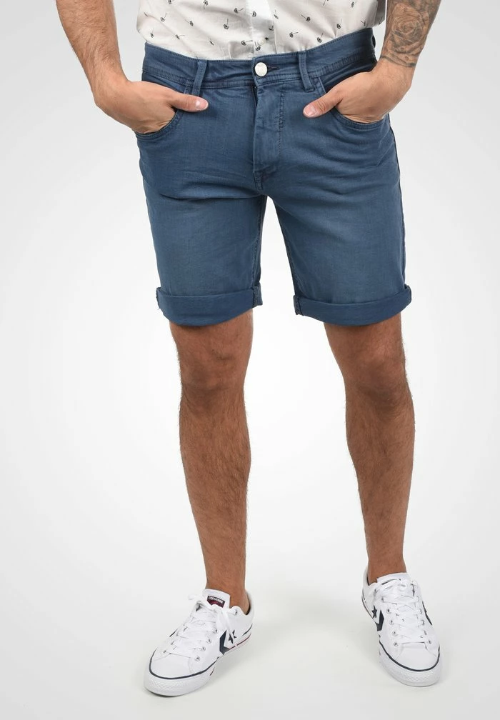 Bon marché 👏 Blend BHSHORTS - Short En Jean - Denim Blue ⌛