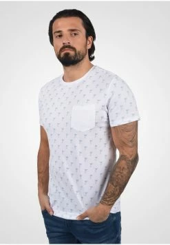 Meilleure affaire ✔️ Blend BHTEE - T-shirt Imprimé - White 👍