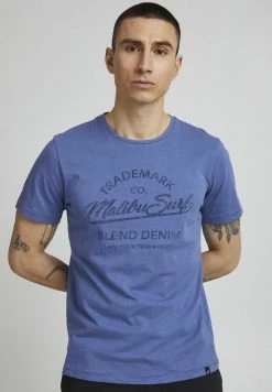 Meilleur prix ✨ Blend BHAMATUS - T-shirt Imprimé - Dutch Blue ✨