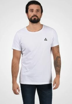 De gros ⌛ Blend BHBILL - T-shirt Basique - White 🛒