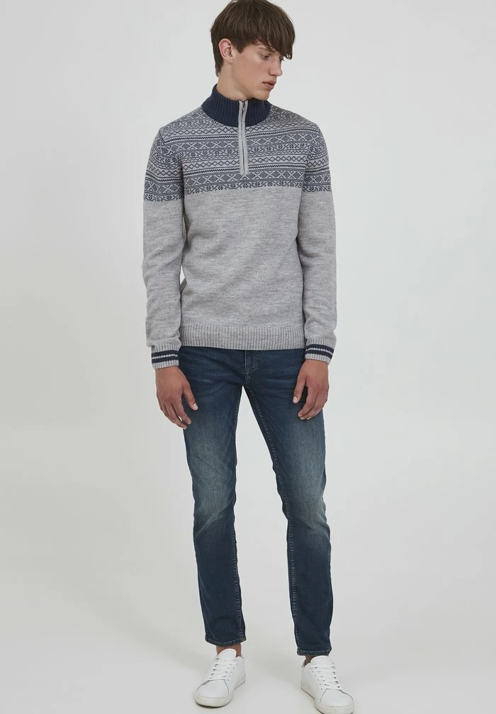 Budget ⌛ Blend BHPULLOVER - Pullover - Stone Mix 👍 – Image 2