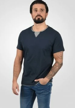 Grosses soldes 🌟 Blend BHLEONIS - T-shirt Basique - Navy 🧨
