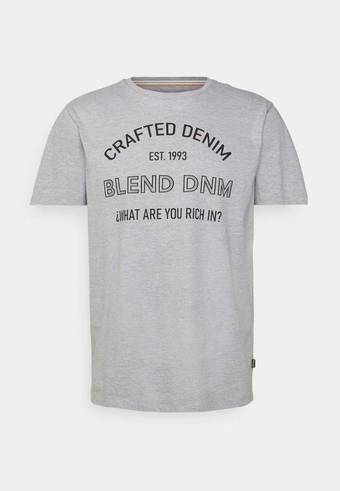 Coupon 👍 Blend TEE - T-shirt Imprimé - Stone Mix 🔔 – Image 5