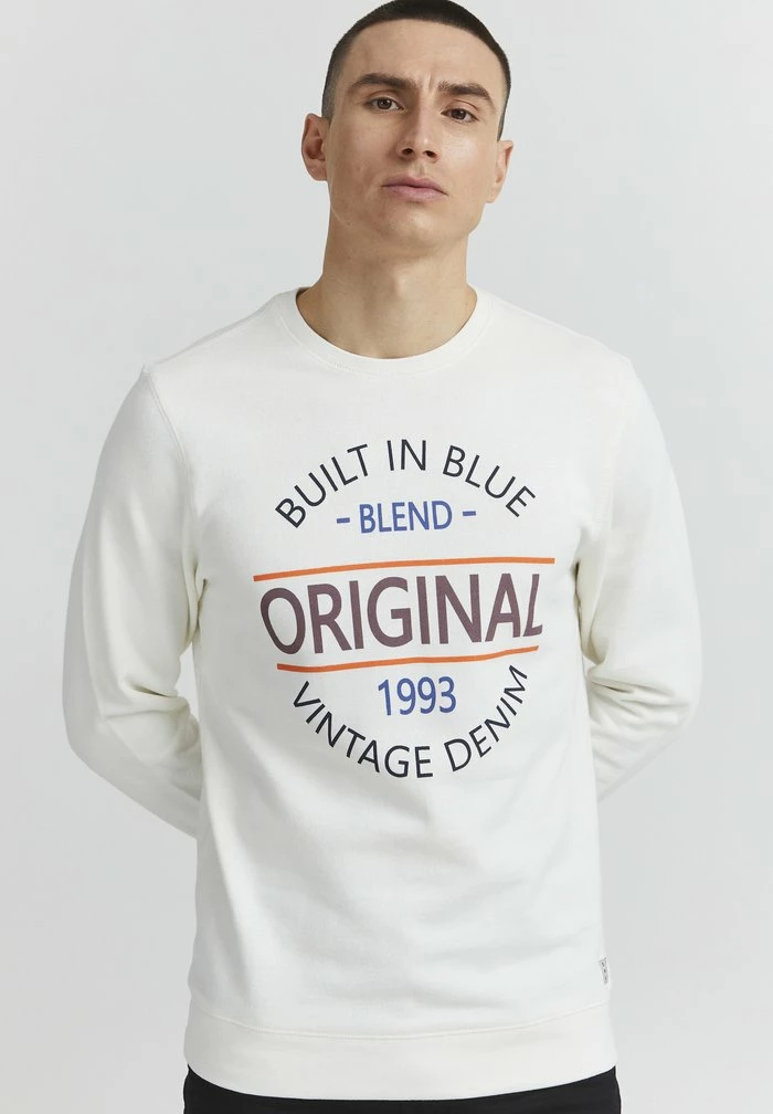 Le moins cher 🛒 Blend Sweatshirt - Snow White 🧨