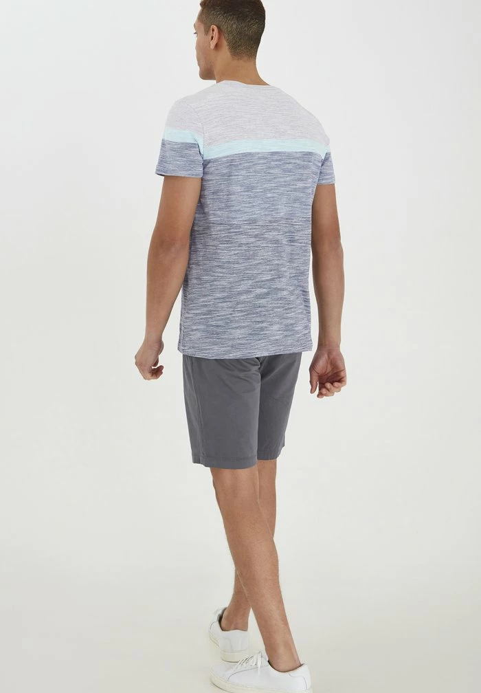 Le moins cher 🧨 Blend JAKOB - T-shirt Imprimé - Dark Denim 😍 – Image 3