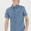 Grosses soldes 🛒 Blend BHSHIRT - Chemise Classique - Denim Middle Blue 🎉