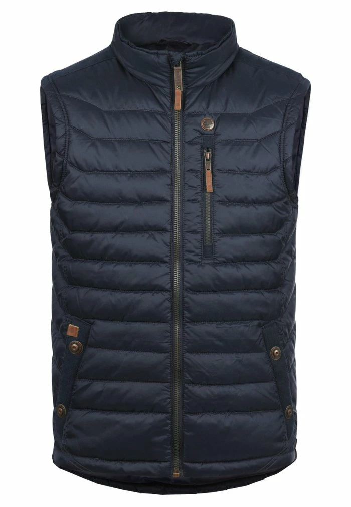 Le moins cher 💯 Blend BHCEMAL - Veste Sans Manches - Navy 🎁 – Image 6