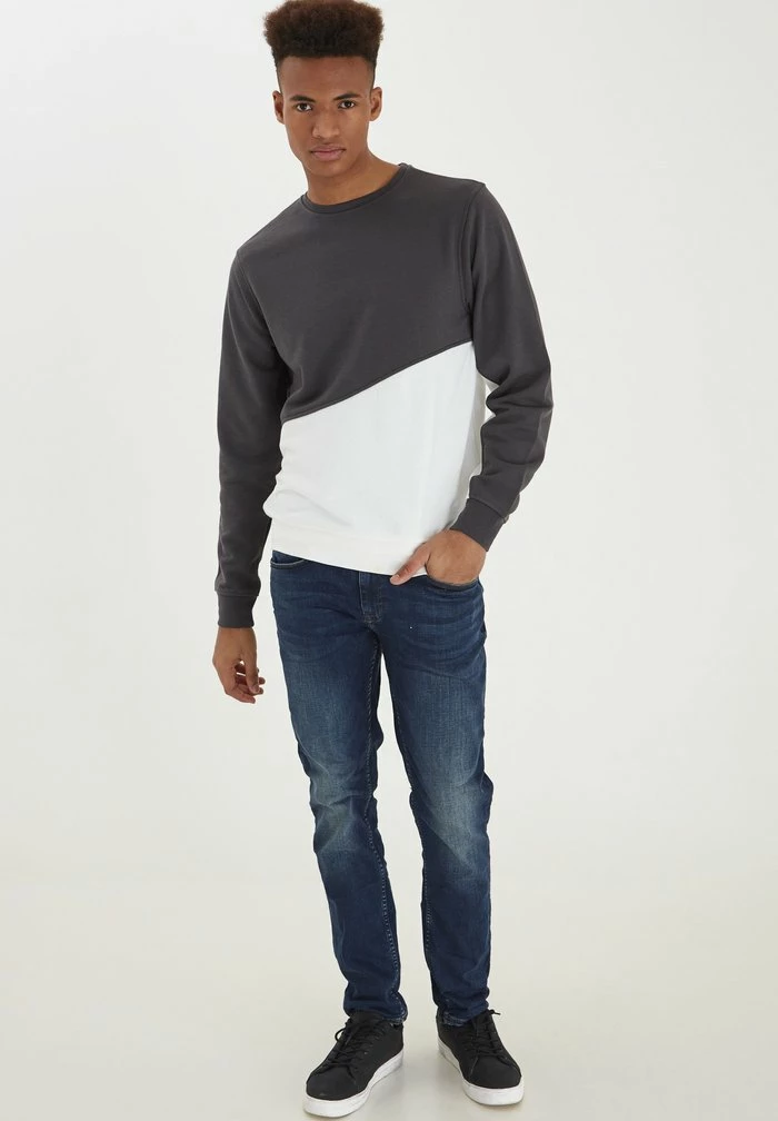 Nouveau 🔔 Blend BHSWEATSHIRT - Sweatshirt - Asphalt 🧨 – Image 2