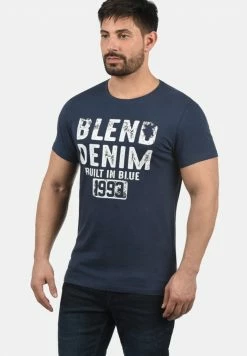 Les meilleures critiques de 🎉 Blend BHDANO - T-shirt Imprimé - Navy 🧨
