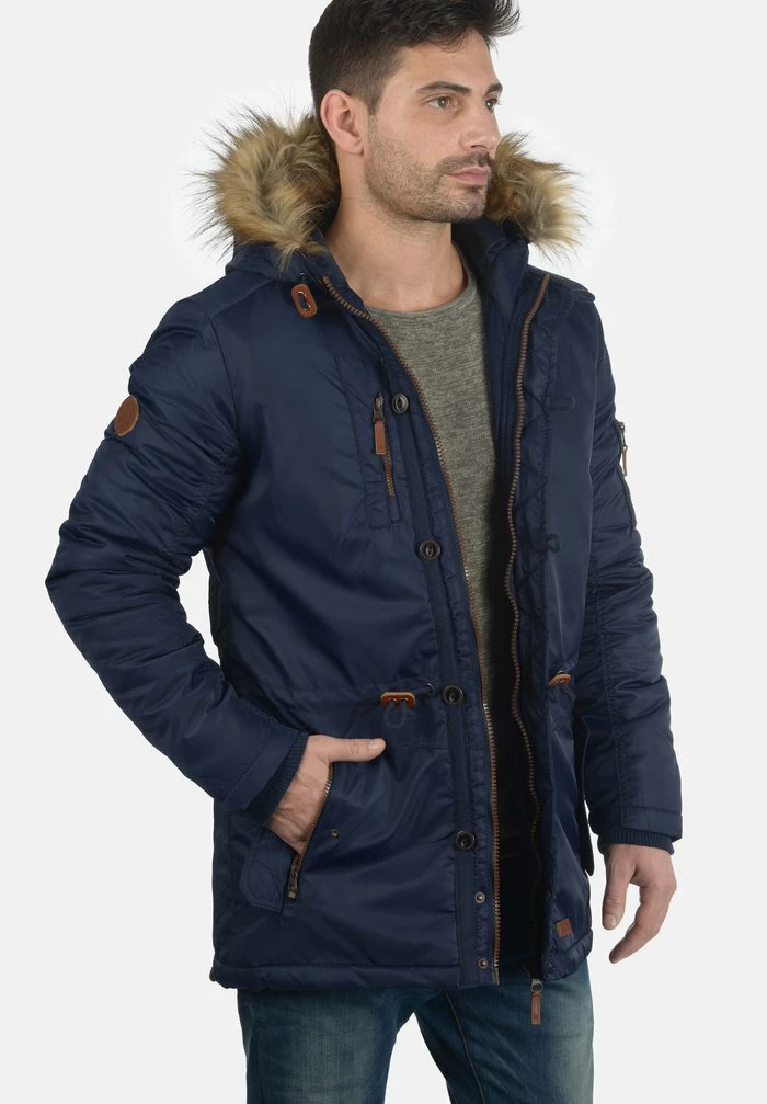 Sortie 👍 Blend BHEUGEN - Parka - Navy 👏 – Image 3