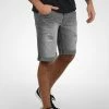 Offres 🧨 Blend BHDENIZ - Short En Jean - Gray 🛒