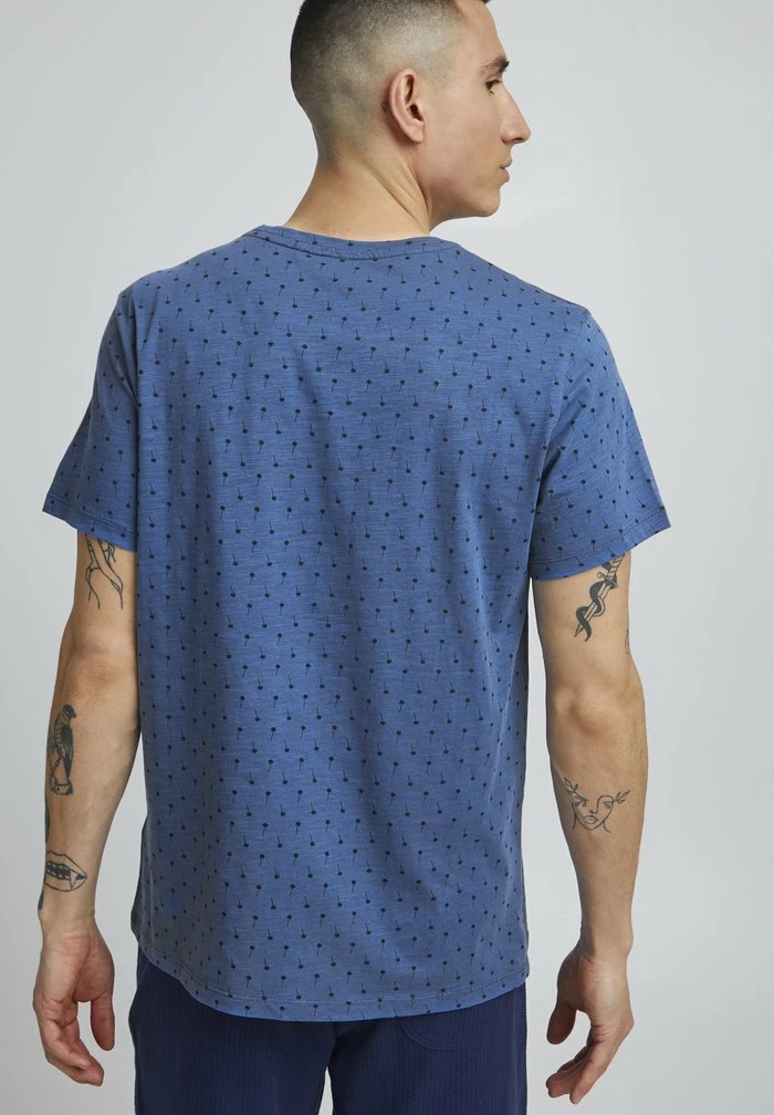 Meilleure vente 🎁 Blend T-shirt Imprimé - Dutch Blue 🔥 – Image 3