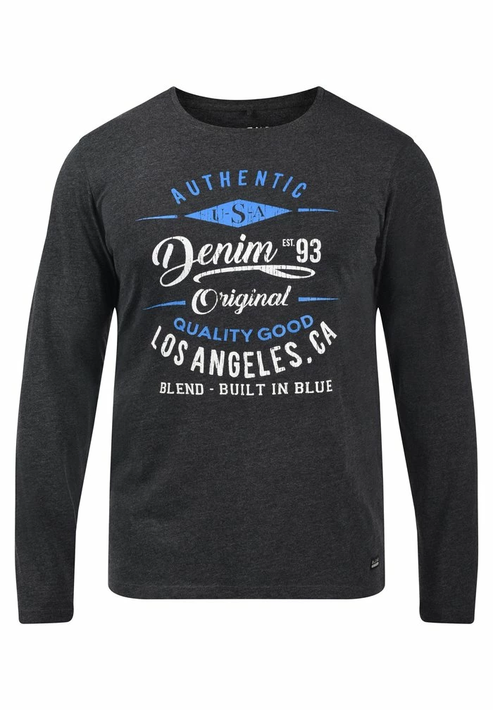 Bon marché 🛒 Blend BHDOPPER - T-shirt à Manches Longues - Charcoal 👏 – Image 5