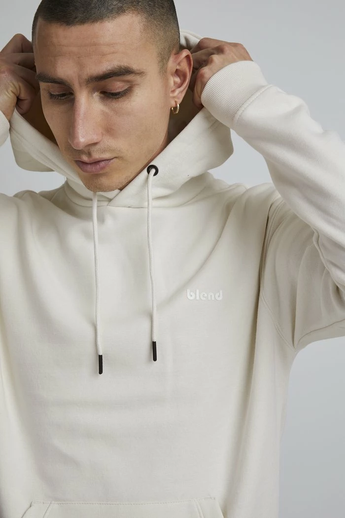 Meilleure affaire 👏 Blend Sweat à Capuche - Egret 😍 – Image 3