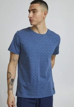 Meilleure vente 🎁 Blend T-shirt Imprimé - Dutch Blue 🔥