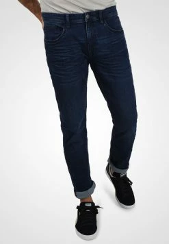 Vente flash 🔔 Blend BHBENGO - Jean Droit - Denim Darkblue ⌛