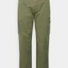 Grosses soldes ⭐ Blend PANTS - Pantalon Cargo - Olive Night ⌛