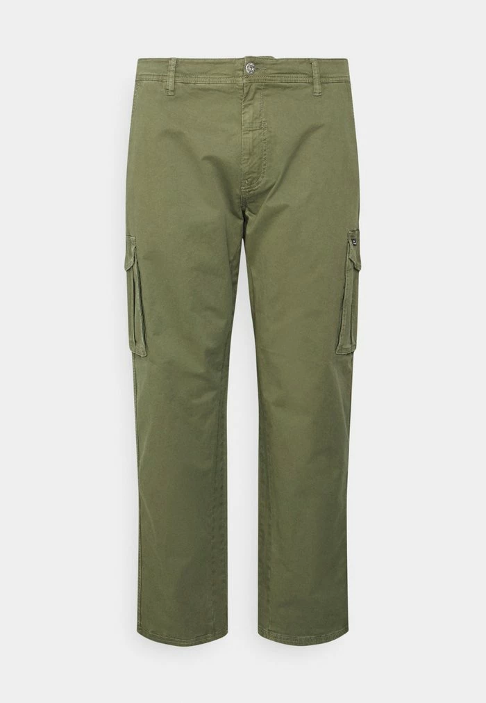Grosses soldes ⭐ Blend PANTS - Pantalon Cargo - Olive Night ⌛
